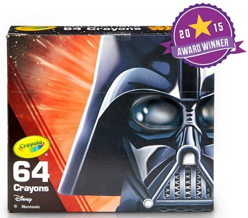 Crayola Star Wars Darth Vader fargestifter i tinnboks - 64 stk